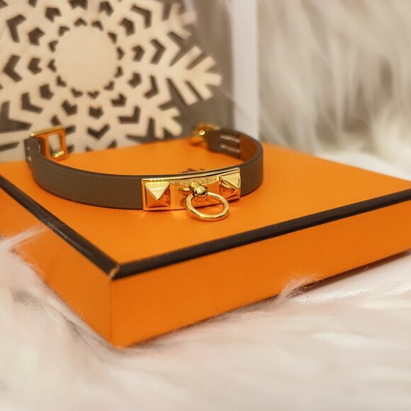 Hermes Rivale Mini Bracelet with box like new - Picture 9 of 16